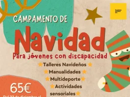 Abierto el plazo para un campamento de Navidad para jóvenes con discapacidad