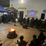 La barriada de Zapata disfruta con su tradicional zambomba navideña