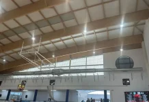 Comienza la instalación del nuevo sistema de climatización del Pabellón Blas Infante