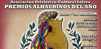 La asociación Solera entrega este sábado 31 de enero sus premios ‘Alhaurinos del Año’