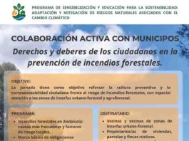 Alhaurín de la Torre acogerá una jornada de sensibilización contra incendios forestales