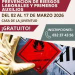 Curso incentivado para jóvenes sobre prevención y primeros auxilios