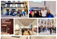 Estudiantes de Bachillerato del Colegio El Pinar estrenan el proyecto ‘Máquinas para enseñar. El potencial didáctico del Patrimonio Industrial’