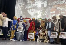 Los mayores de Alhaurín de la Torre celebran su fiesta de los Reyes Magos