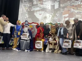 Los mayores de Alhaurín de la Torre celebran su fiesta de los Reyes Magos