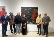 La fuerza simbólica de la pintura de Bian Jing llega a El Portón