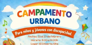 Campamento de Semana Blanca para jóvenes con discapacidad