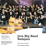 La Jove Big Band Sedajazz llega al Centro Cultural el 27 de febrero La Jove Big Band Sedajazz llega al Centro Cultural el 27 de febrero