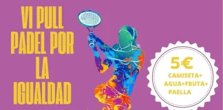 El 8 de marzo se celebra la VI Edición de la Pull de Pádel por La Igualdad