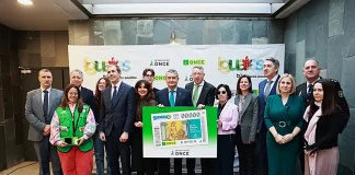 La Junta de Andalucía y la ONCE presentan el cupón conmemorativo del Día de Andalucía