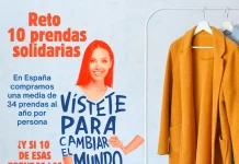 La Fundación Madre Coraje lanza un reto frente al consumo de moda: de tus 34 compras de ropa al año, ¡que 10 sean solidarias!