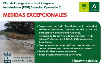 Alhaurín de la Torre activa el Plan Municipal de Emergencias