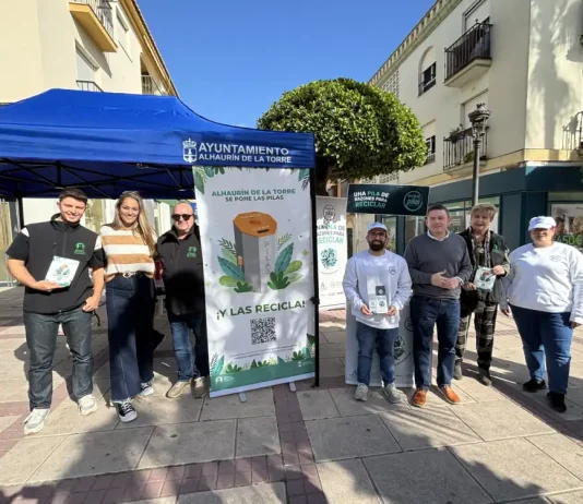 Alhaurín de la Torre se suma a una campaña andaluza para la recogida de pilas