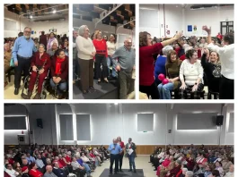 Los mayores celebran su tradicional fiesta de San Valentín Los mayores celebran su tradicional fiesta de San Valentín