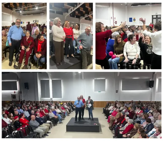 Los mayores celebran su tradicional fiesta de San Valentín