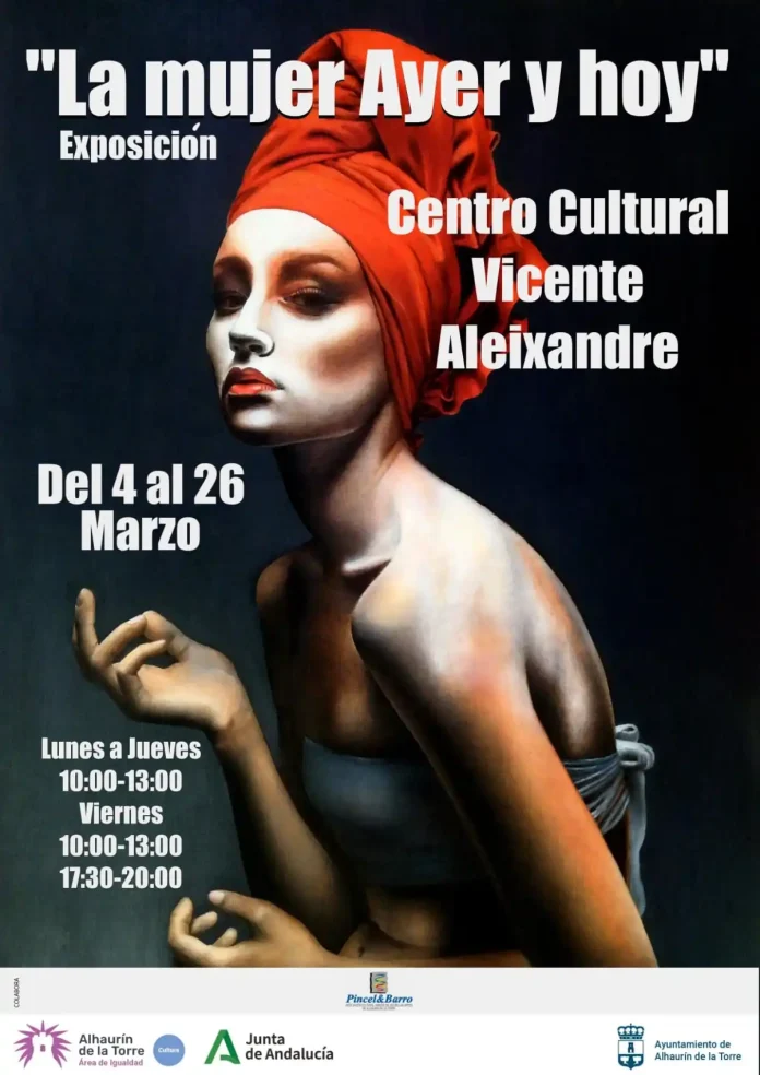 La asociación Pincel y Barro inaugura la exposición “La mujer ayer y hoy” en el Centro Cultural Vicente Aleixandre