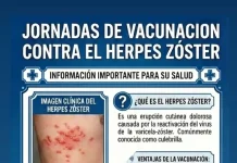 Los centros de salud de Málaga-Guadalhorce vacunan dos días sin cita contra el Herpes Zoster