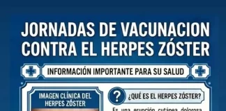 Los centros de salud de Málaga-Guadalhorce vacunan dos días sin cita contra el Herpes Zoster