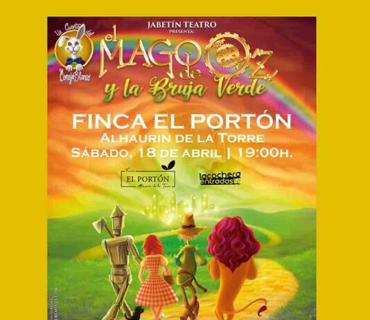 La magia del mundo de Oz llega el 18 de abril a Alhaurín de la Torre     