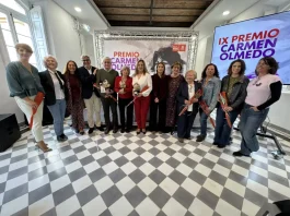 El PSOE de Málaga reivindica su compromiso feminista en la entrega de los IX Premios Carmen Olmedo