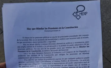 Juristas y gentes se unen para blindar las pensiones