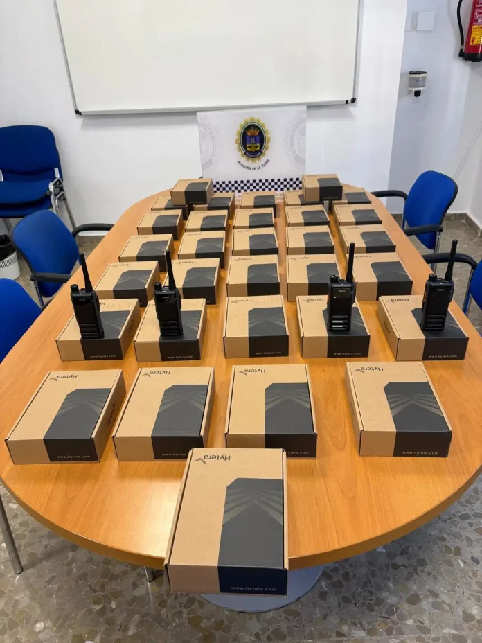 La Policía Local de Alhaurín de la Torre renueva su sistema de comunicaciones