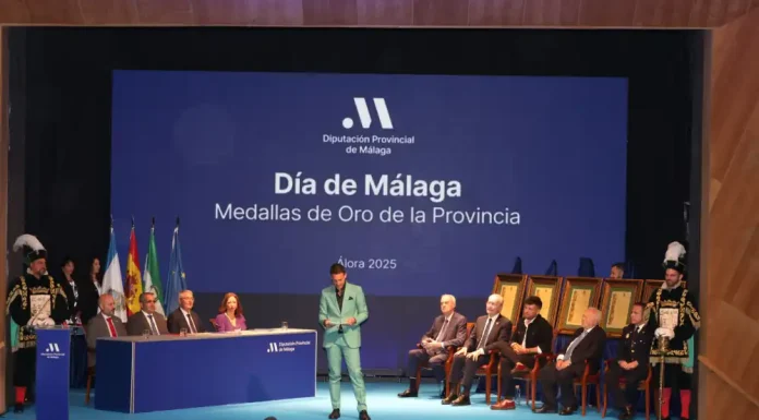 La Diputación reconocerá a Danza Invisible, la Asociación Alhelí, la Cámara de Comercio de Málaga, Román y Martos y AMIVEL en el Día de la Provincia