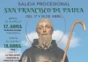 El sábado 18 de abril Alhaurín de la Torre celebra la procesión de San Francisco de Paula