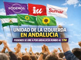 La izquierda andaluza se reorganiza: Podemos se integra en Por Andalucía a pocas semanas del 17M