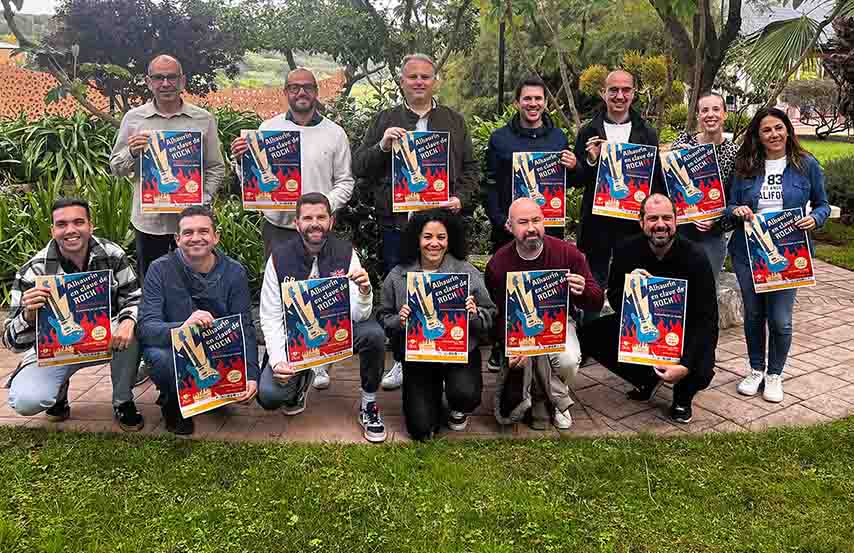 presentación alhaurin en clave de rock