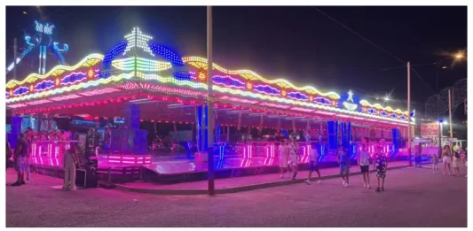 Los Coches de Choque de Atracciones Costa del Sol regresan a las fiestas de El Romeral por cuarto año consecutivo