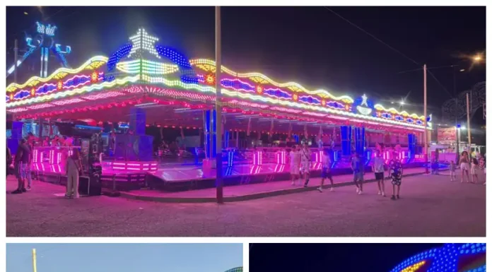 Los Coches de Choque de Atracciones Costa del Sol regresan a las fiestas de El Romeral por cuarto año consecutivo
