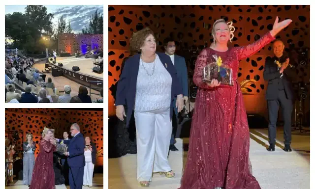 María José Alcalá, ganadora del XXII Certamen Torre de Coplas ‘Marifé de Triana’