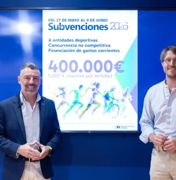 La Diputación de Málaga destinará 400.000 euros a apoyar a los clubes deportivos de la provincia