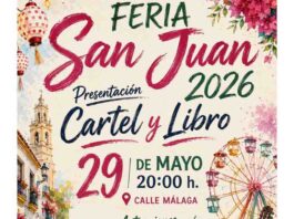 Este viernes, 29 de mayo, se presenta el cartel de la Feria de San Juan 2026