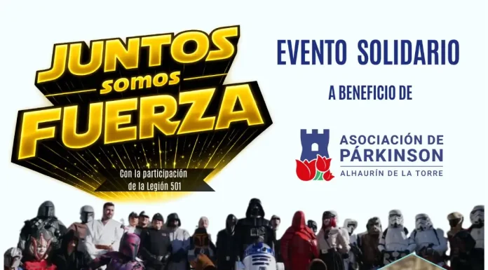Star Wars, música y baile en un evento solidario de la Asociación de Parkinson