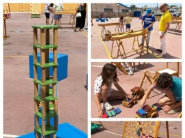Los juegos en familia, grandes protagonistas en El Romeral durante la matinal del domingo