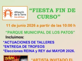 Jornada de convivencia en el Parque para despedir el curso 2025/26 del Área del Mayor