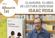 La Biblioteca cierra la temporada de clubes de lectura con un encuentro con Isaac Rosa