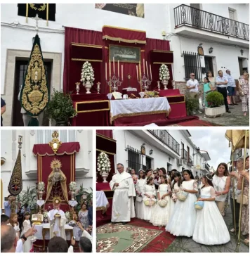 Alhaurín de la Torre celebra con fervor la festividad del Corpus Christi Alhaurín de la Torre celebra con fervor la festividad del Corpus Christi