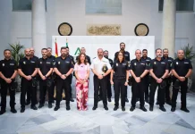 La Junta destaca la labor de la Unidad de la Policía Adscrita en Málaga con más de 4.600 intervenciones en 2025