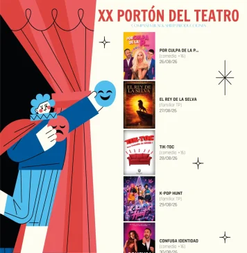 El Portón del Teatro cumple dos décadas como gran cita cultural del verano