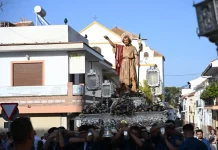 Alhaurín de la Torre renueva su devoción a San Juan Bautista en uno de los actos más solemnes de la Feria 2026