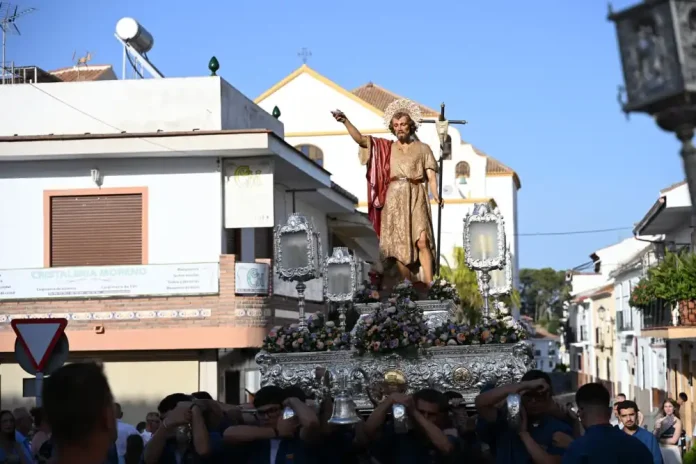 Alhaurín de la Torre renueva su devoción a San Juan Bautista en uno de los actos más solemnes de la Feria 2026