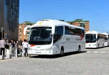 Autobuses Paco Pepe concluye con éxito el traslado de los 900 asistente a la 4ª Convención Europea del Golf