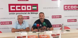 CCOO vigilará el cumplimiento de las medidas contra el golpe de calor para proteger a 70.000 trabajadores en Málaga