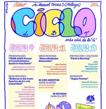 Málaga acogerá un ciclo cultural gratuito con cine, literatura, música y debates sobre diversidad durante el mes de junio