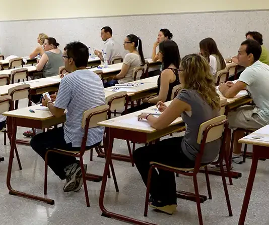 pruebas exámenes