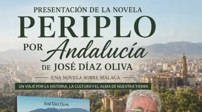 José Díaz Oliva presenta este viernes en Alhaurín de la Torre su novela ‘Periplo por Andalucía’