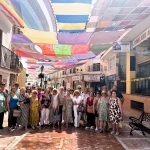 Agradecimiento a las tejedoras del gran toldo de croché Alhaurín de la Torre   